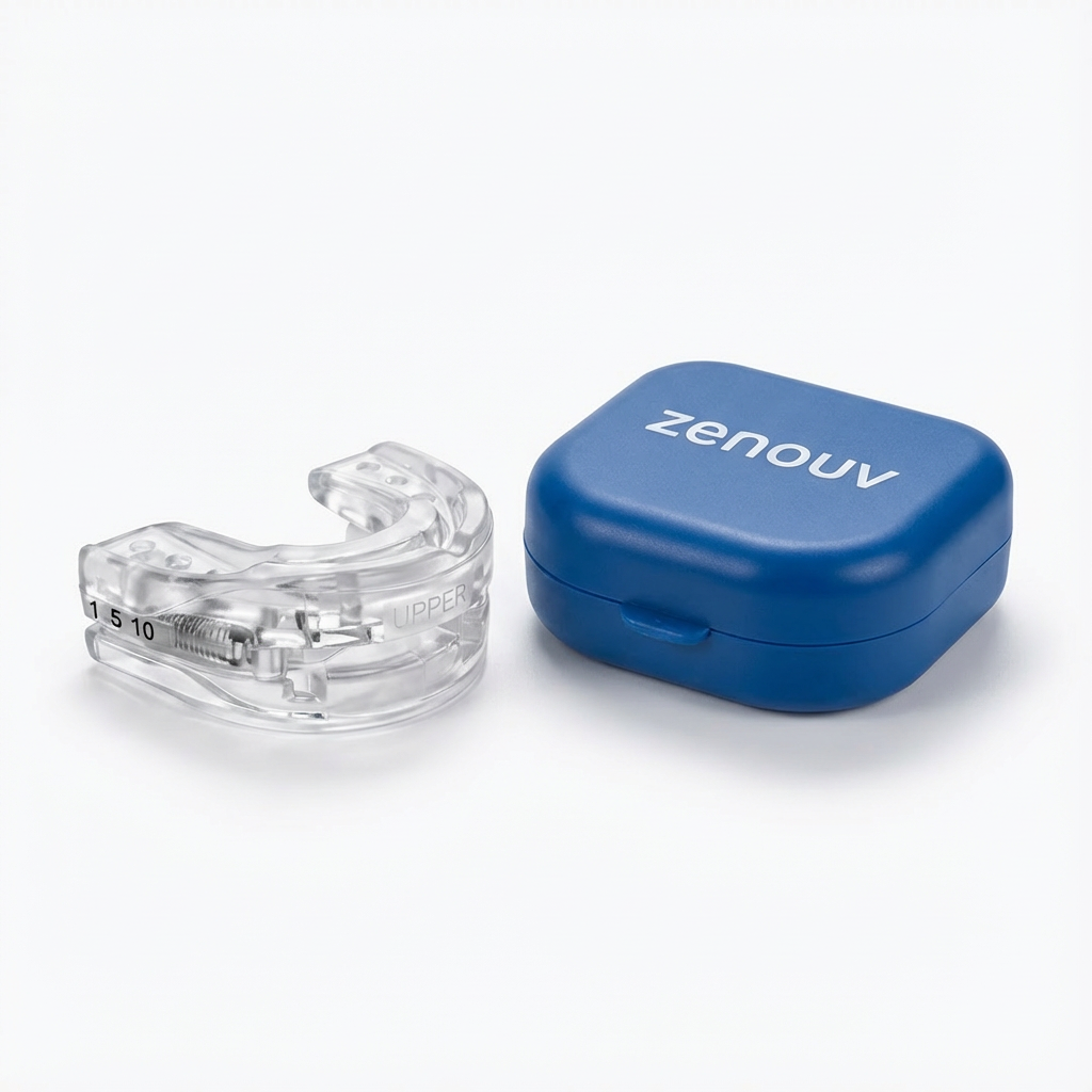 Zenouv Mouthpiece in blue travel case