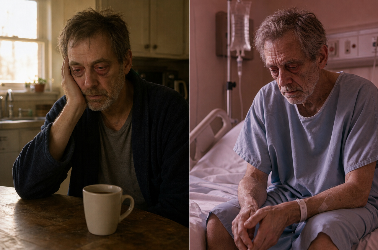 Years of untreated sleep apnea — chronic exhaustion now leading to accelerated aging and hospitalization later